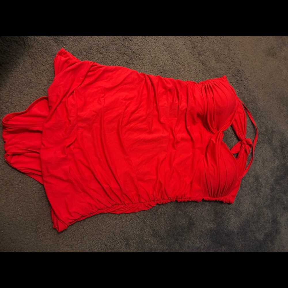 Coral One Piece, tried on once after purchasing.